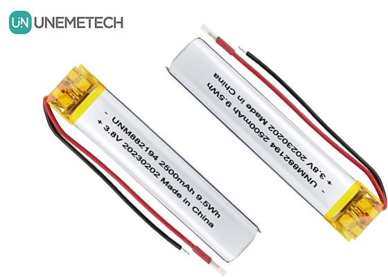 Tùy chỉnh 882194 pin LiPo điện áp cao 4.35V 2500mAh 1 năm bảo hành