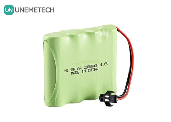 4.8V Nickel-Metal Hydride pin 2800mAh Bộ pin AA sạc lại