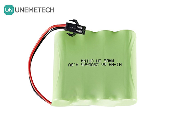4.8V Nickel-Metal Hydride pin 2800mAh Bộ pin AA sạc lại