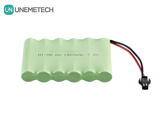 7.2V NiMH pin Pack 1800mAh pin Nickel Metal Hydride cho xe điều khiển từ xa