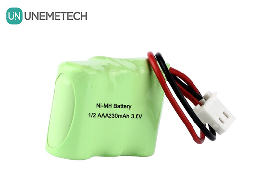 1/2AAA NiMH pin sạc 3.6V 230mAh Bộ pin sạc cột