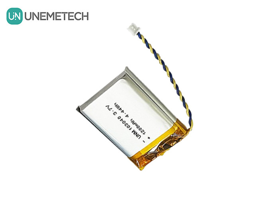 3.7V pin Li Polymer sạc lại 103040 1200 mAh cho thiết bị y tế và đèn LED