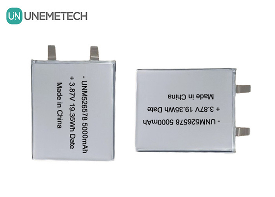 526578 3.87V pin LiPo điện áp cao 5000mAh 4.45V điện áp sạc