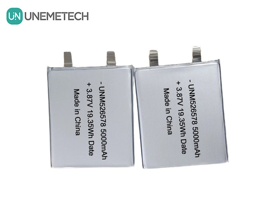 526578 3.87V pin LiPo điện áp cao 5000mAh 4.45V điện áp sạc