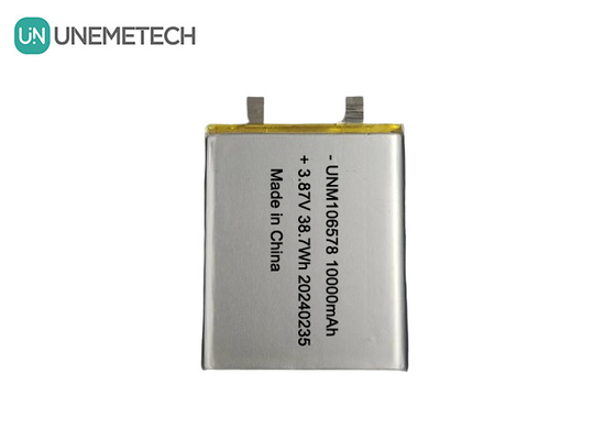 Pin LiPo công suất cao 10000mAh 3.87V 106578 Cho hệ thống lưu trữ năng lượng