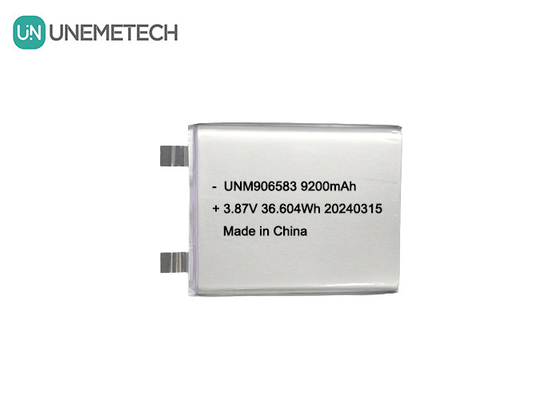 3.87V 9200mAh 906583 High Voltage Lithium Ion Battery Pack Cho Power Bank