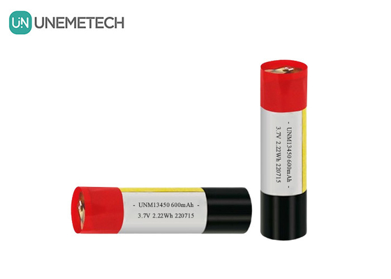 Pin LiPo hình trụ sạc lại 13450 3.7V 650mAh cho thuốc lá điện tử
