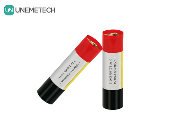Pin LiPo hình trụ sạc lại 13450 3.7V 650mAh cho thuốc lá điện tử