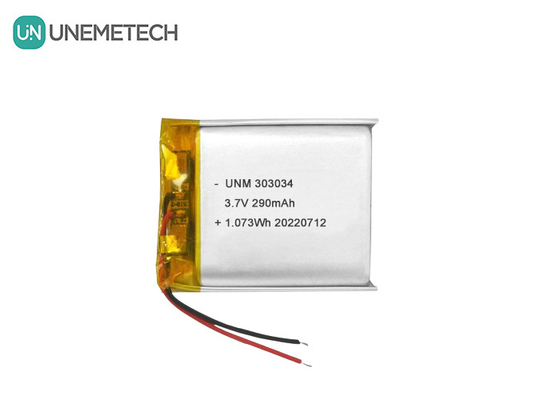 3.7V 290mAh pin Lithium Ion Polymer sạc lại 303034 cho đồ chơi điện