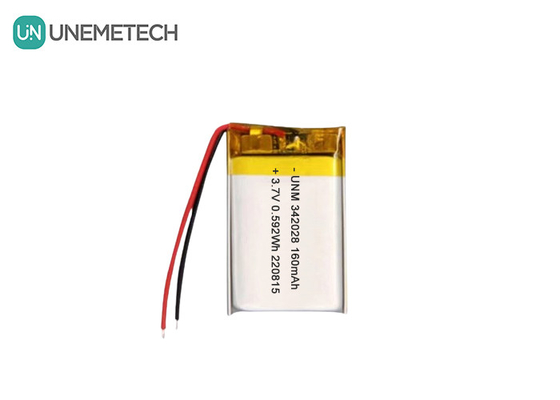 Pin Bluetooth 160mAh 3.7V pin Lithium Polymer Ion sạc lại 342028 cho Tracker