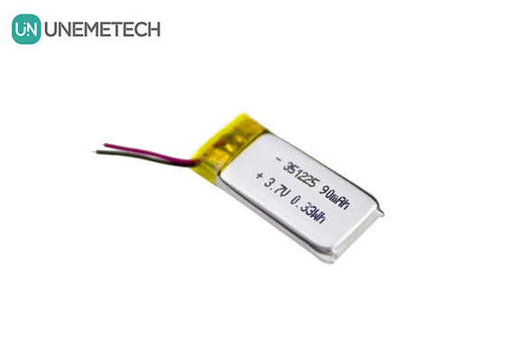 351225 Pin Li-ion Polymer 3.7V 90mAh Pin Lithium Polymer siêu mỏng có thể sạc lại