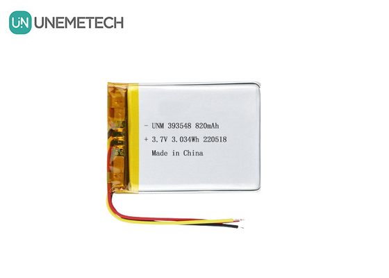 Pin Lithium Polymer 3.7V 820mAh 393548 Lipo Bộ pin sạc cho máy bơm vú điện tử