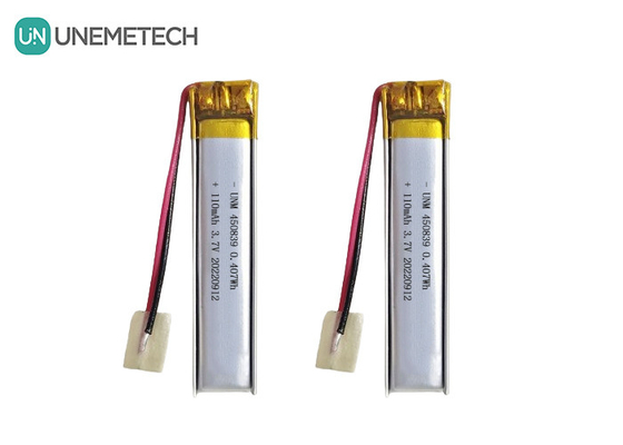 Thiết kế chính xác 3.7V 110mAh LiPo pin Lithium polymer pin sạc 450839
