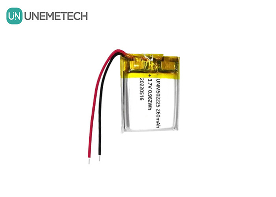 3.7V pin lithium polymer ion sạc 502225 260mAh cho cảm biến không dây