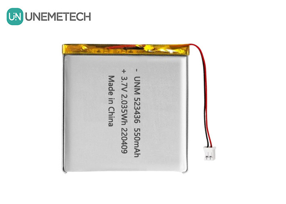 Pin Lithium-ion Polymer 3.7V 550mAh 523436 Pin Lithium-ion có thể sạc lại cho GPS Tracker