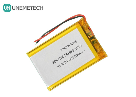 3.7V 1350mAh Bộ pin Li-ion Polymer sạc lại 554247 cho Mini Drone