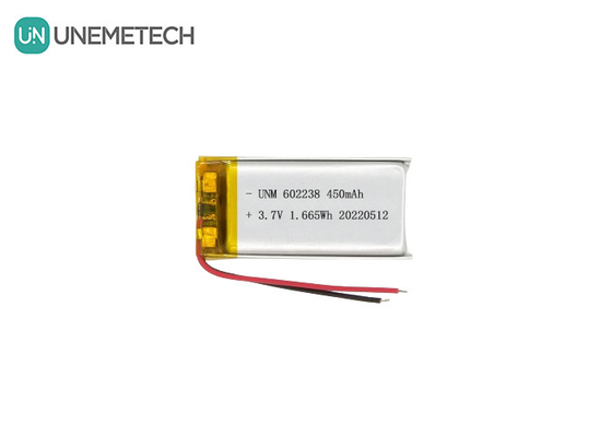 Pin Lithium Ion Polymer 602238 3.7V 450mAh Pin Li-ion sạc lại cho máy theo dõi thú cưng