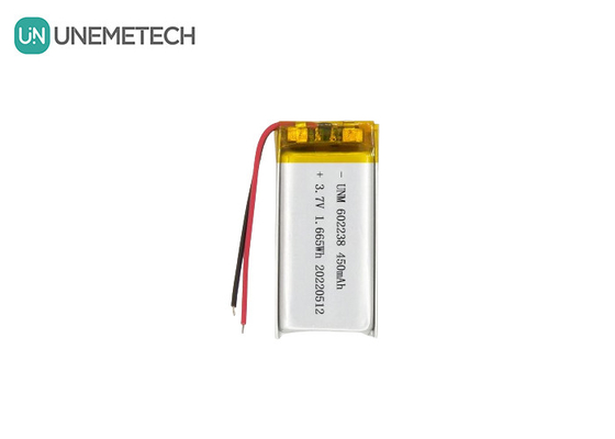 Pin Lithium Ion Polymer 602238 3.7V 450mAh Pin Li-ion sạc lại cho máy theo dõi thú cưng