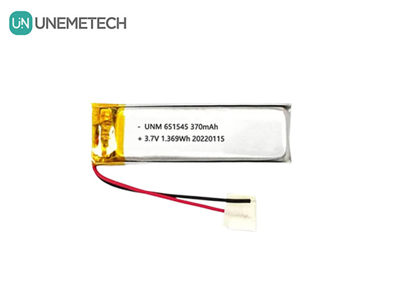 3.7V 370mAh 651545 Pin Lithium Li-ion Polymer sạc lại cho các sản phẩm kỹ thuật số