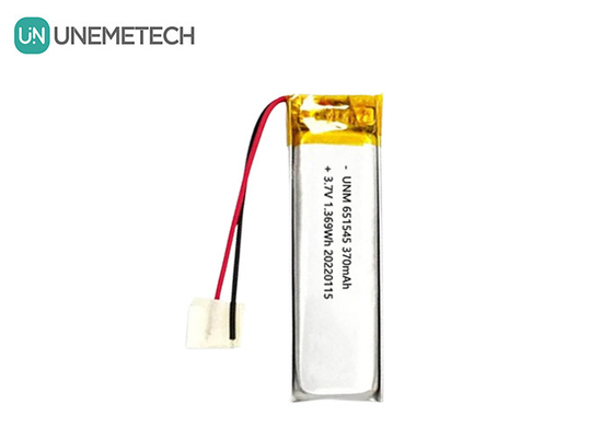 3.7V 370mAh 651545 Pin Lithium Li-ion Polymer sạc lại cho các sản phẩm kỹ thuật số