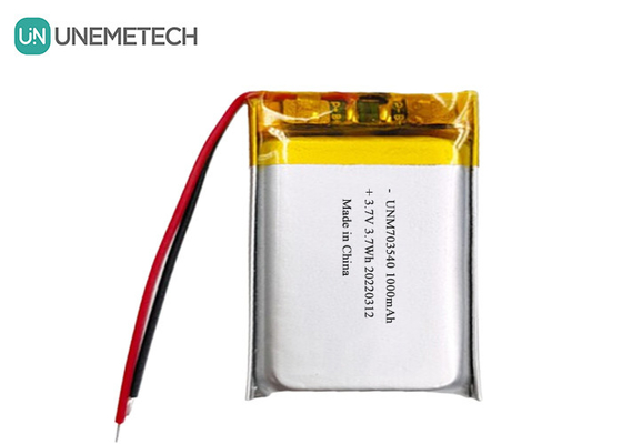 Pin LiPo 1000mAh 703540 3.7V pin Li polymer sạc lại cho các sản phẩm điện tử