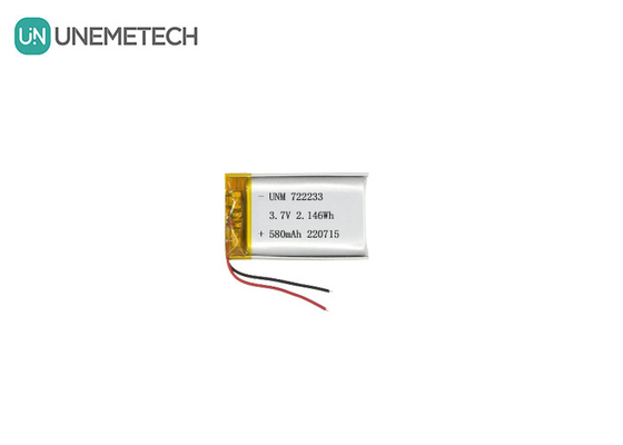 Pin Lithium Polymer 722233 3.7V 580mAh Pin LiPo từ Trung Quốc Nhà sản xuất