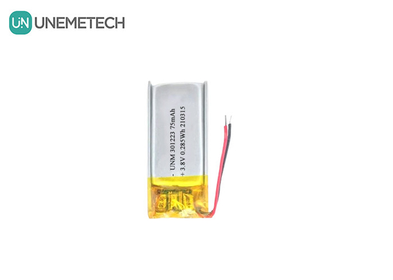 3.8V 75mAh pin Lithium Ion Polymer 321223 pin nhỏ Lipo cho bút điện tử