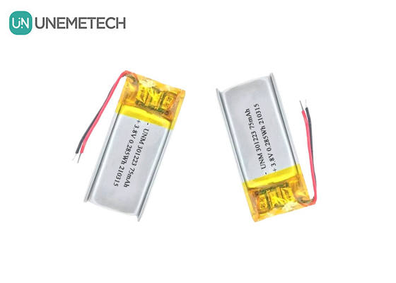3.8V 75mAh pin Lithium Ion Polymer 321223 pin nhỏ Lipo cho bút điện tử