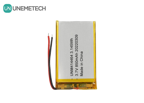 3.7V 850mAh pin LiPo sạc lại 414464 pin pouch cho đèn bàn