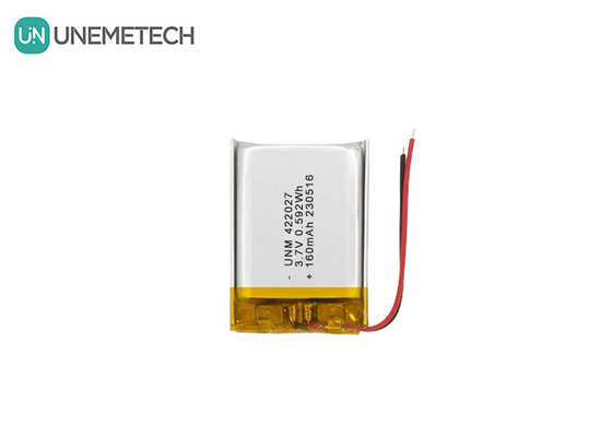 Pin LiPo mật độ cao 3.7V 160mAh 422027 cho tai nghe Bluetooth