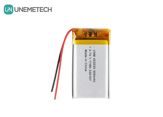3.7 V 300mAh pin Lithium Ion 422035 pin LiPo cho điều khiển từ xa