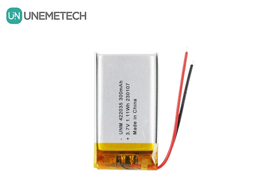 3.7 V 300mAh pin Lithium Ion 422035 pin LiPo cho điều khiển từ xa