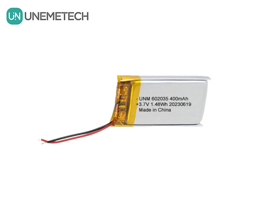 3.7V 400mAh pin Li Polymer 602035 pin Lithium Ion Polymer cho loa Bluetooth