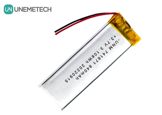 3.7V 840mAh Lipo pin sạc 741671 Cho ổ cắm thông minh