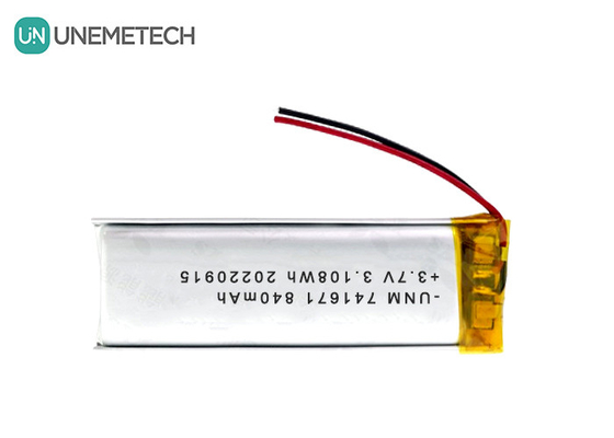 3.7V 840mAh Lipo pin sạc 741671 Cho ổ cắm thông minh