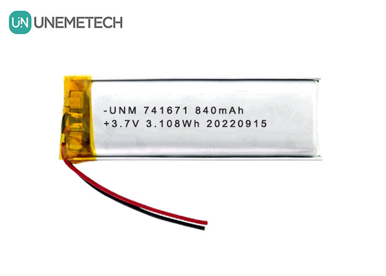 3.7V 840mAh Lipo pin sạc 741671 Cho ổ cắm thông minh