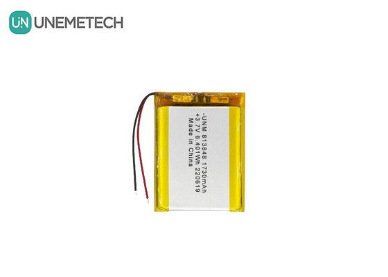 3.7V 1730mAh Capacity Lithium Ion Polymer Battery 813848 Đối với Power Bank