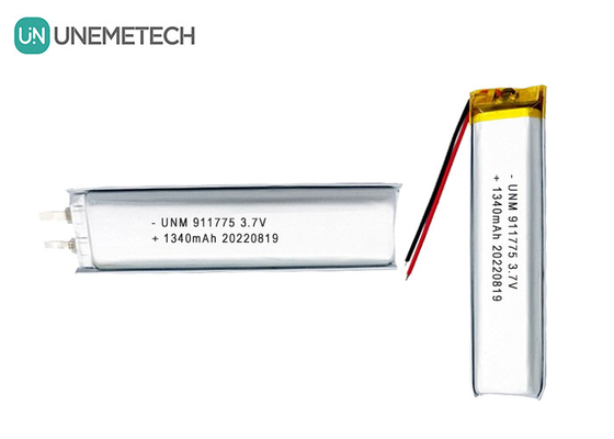 3.7V Lipo pin sạc lại 1340mAh pin Lithium Polymer 911775 cho Smart Pen