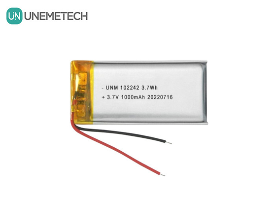 3.7V 1000mAh 102242 Pin Lithium ion Polymer tiêu chuẩn cho đèn bàn
