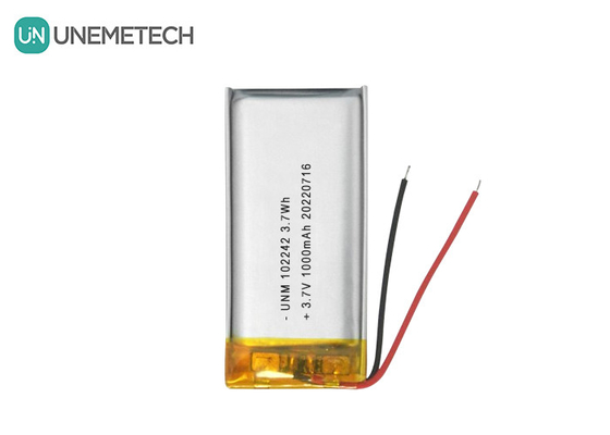 3.7V 1000mAh 102242 Pin Lithium ion Polymer tiêu chuẩn cho đèn bàn