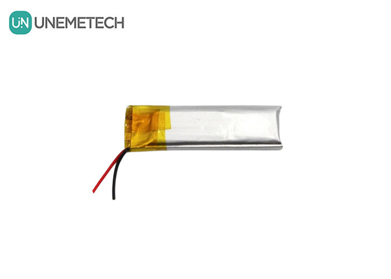 3.7V 80mAh 400930 pin Lithium Polymer tùy chỉnh Trọng lượng thấp cho nến điện tử