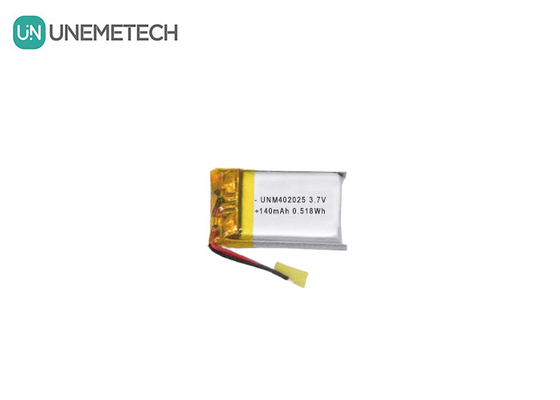 3.7V 140mAh 402025 pin sạc pin Lipo cho máy massage nhỏ gọn
