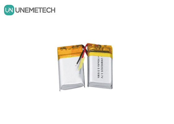 3.7V 140mAh 402025 pin sạc pin Lipo cho máy massage nhỏ gọn