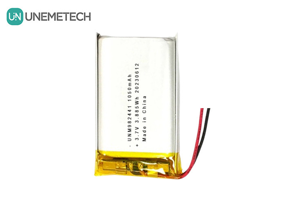 OEM ODM Tùy chỉnh 3.7V 1050mAh pin Li-ion Polymer 982441 cho chuông cửa thông minh