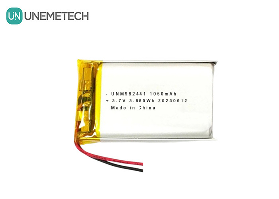 OEM ODM Tùy chỉnh 3.7V 1050mAh pin Li-ion Polymer 982441 cho chuông cửa thông minh