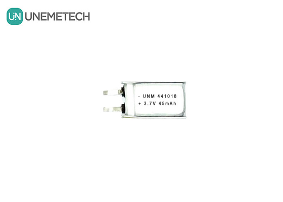 3.7V 45mAh Pin Lithium Polymer nhỏ trọng lượng thấp 441018 cho kính thông minh