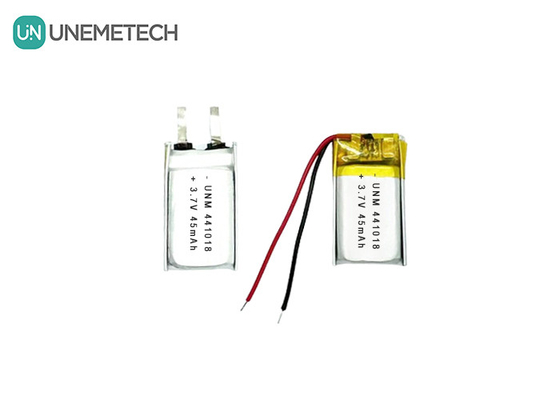 3.7V 45mAh Pin Lithium Polymer nhỏ trọng lượng thấp 441018 cho kính thông minh