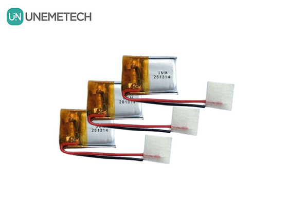 3.7V 25mAh 281314 Ống nhỏ mỏng Lipo Micro sạc lại pin cho đèn keychain