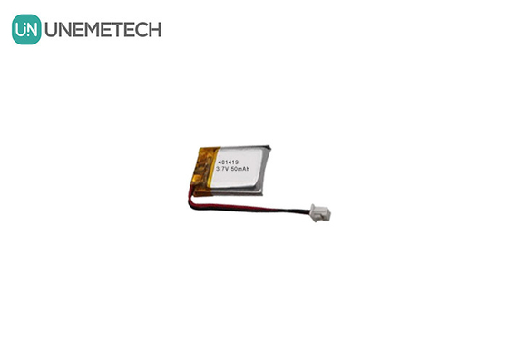 3.7V 50mAh Pin Lithium Polymer nhỏ 401419 cho thiết bị điện tử nhỏ