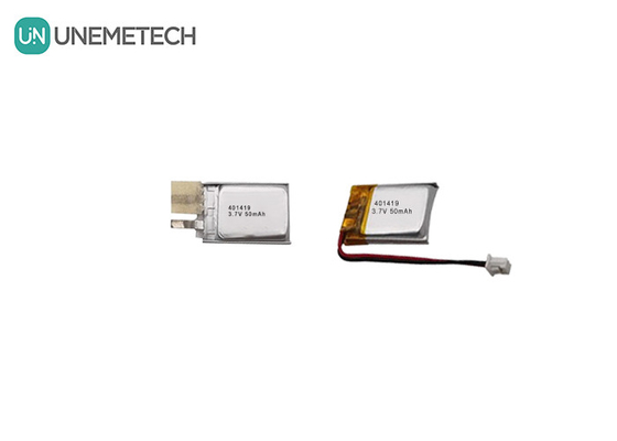 3.7V 50mAh Pin Lithium Polymer nhỏ 401419 cho thiết bị điện tử nhỏ